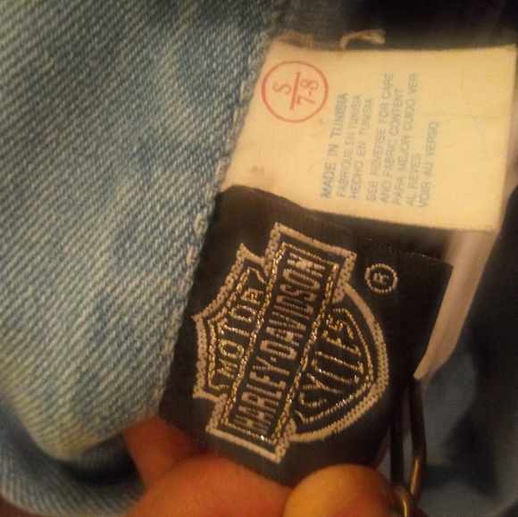 Harley Davidson jean jacket - Picture 6 of 6